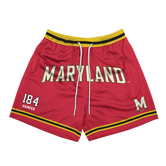 Maryland - NCAA Wrestling : Landon Hamper - Shorts-0