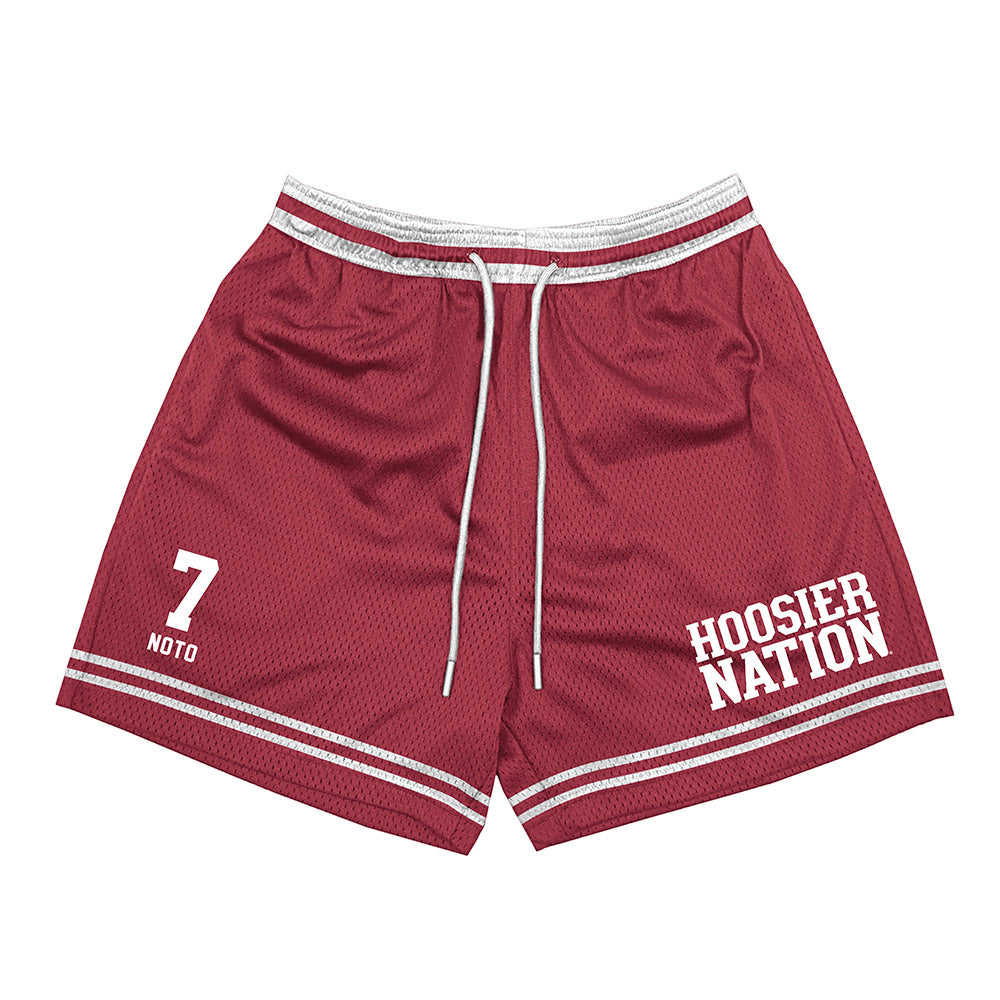 Indiana - NCAA Baseball : Mateo Noto - Shorts-0