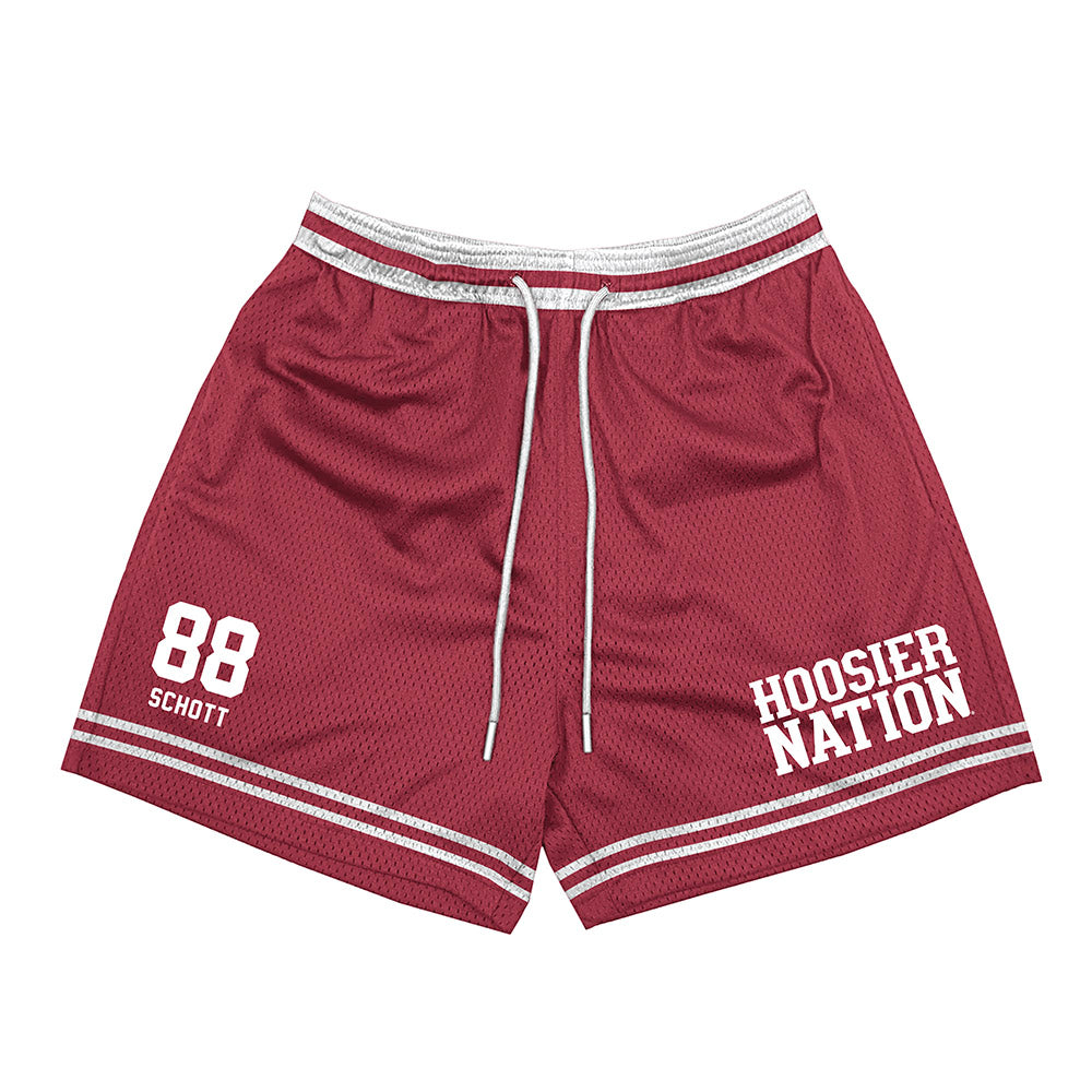 Indiana - NCAA Football : Brock Schott - Shorts-0