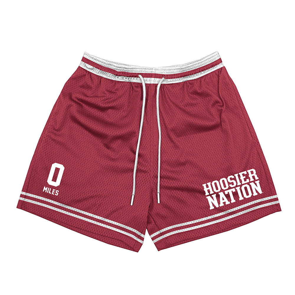 Indiana - NCAA Men's Basketball : Jasai Miles - Shorts-0
