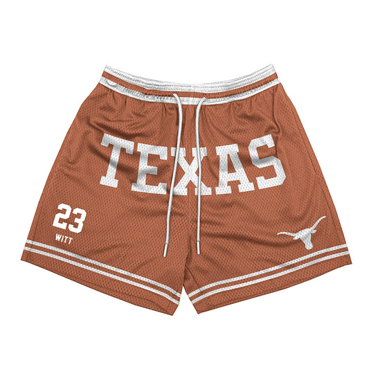 Texas - NCAA Women's Soccer : EmJ Witt - Orange Shorts-0