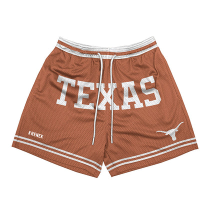 Texas - NCAA Baseball : Bryce Krenek - Orange Shorts-0