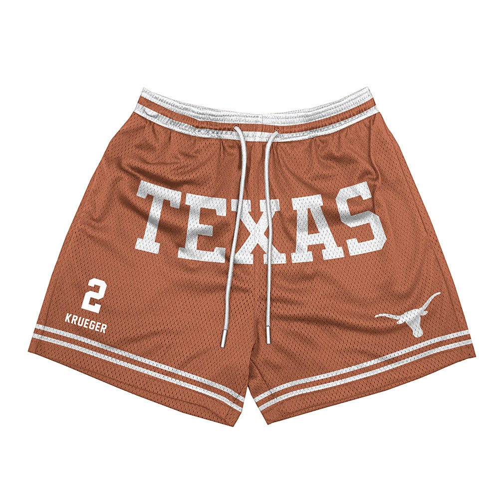 Texas - NCAA Women's Volleyball : Callie krueger - Orange Shorts-0