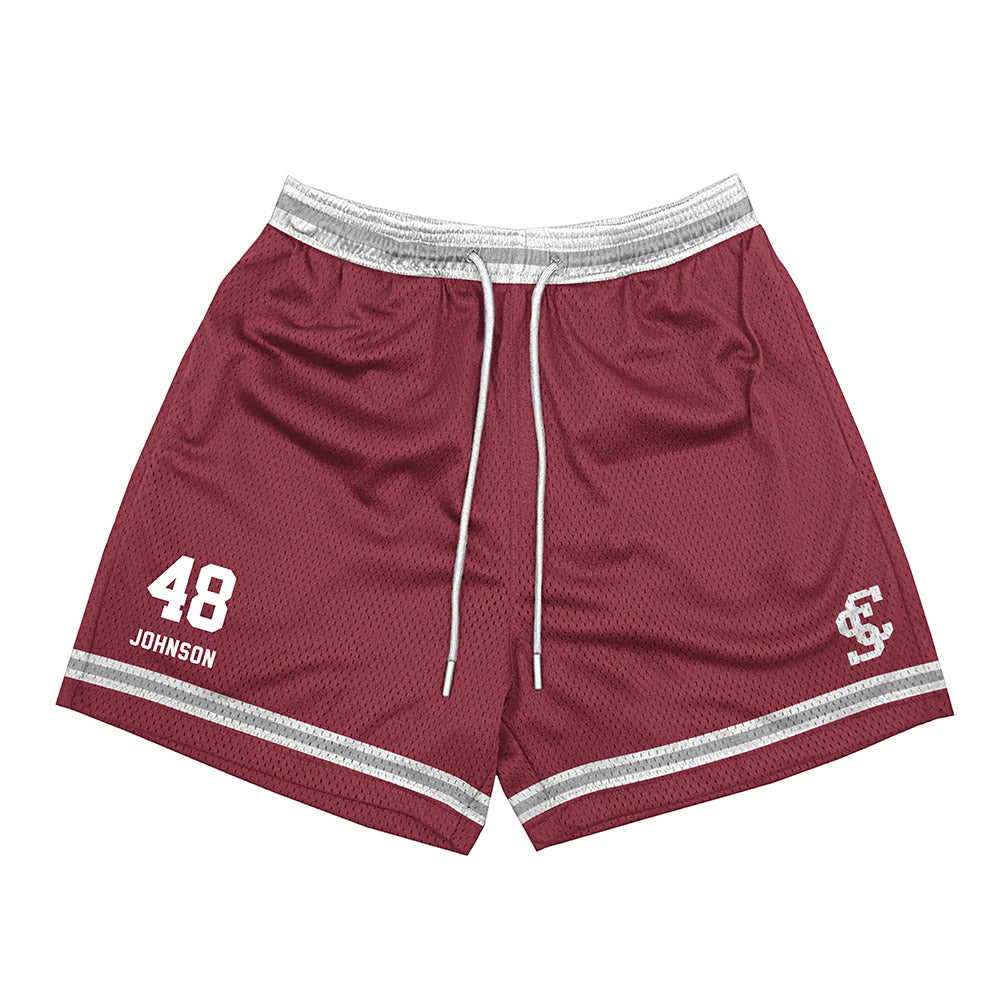 SCU - NCAA Baseball : Joshua Johnson - Shorts-0