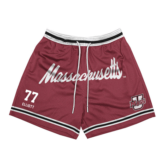 UMass - NCAA Men's Lacrosse : Jimmy Elliott - Shorts-0
