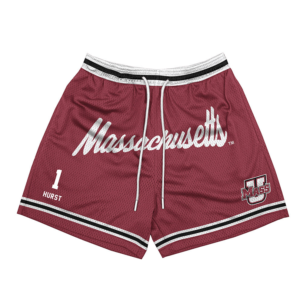 UMass - NCAA Women's Basketball : Reagan Hurst - Shorts-0