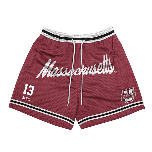 UMass - NCAA Football : Raheim Sexil - Shorts-0