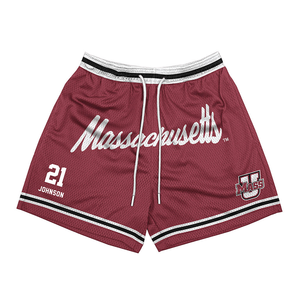 UMass - NCAA Football : Terron Johnson - Shorts-0