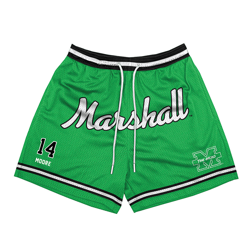Marshall - NCAA Men's Basketball : Grant Moore - Shorts-0