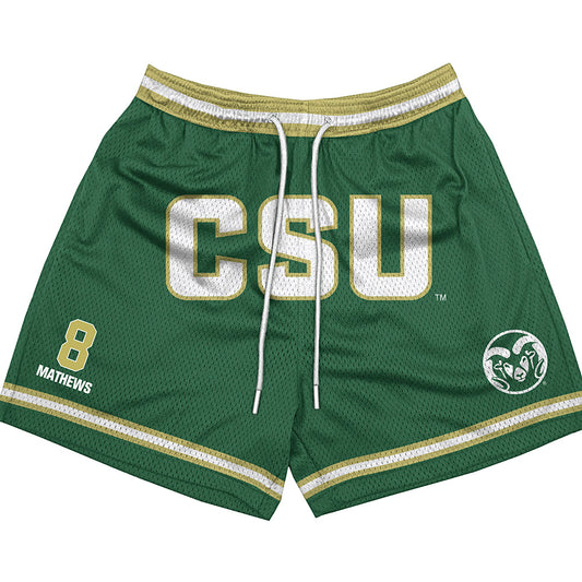 Colorado State - NCAA Women's Soccer : Stina Mathews - Shorts-0