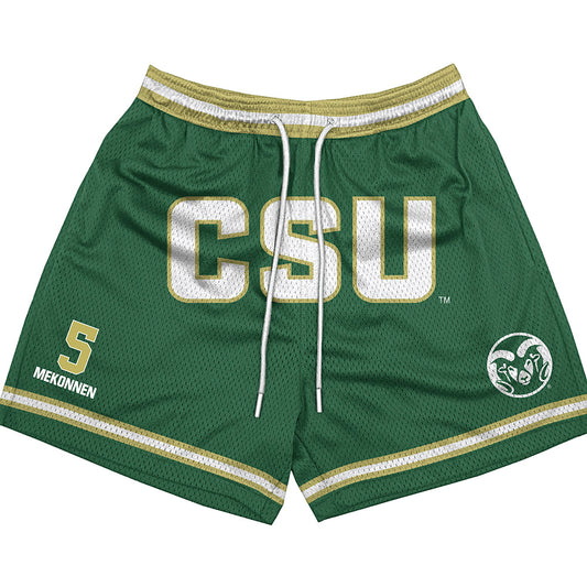 Colorado State - NCAA Men's Basketball : Jonathan Mekonnen - Shorts-0