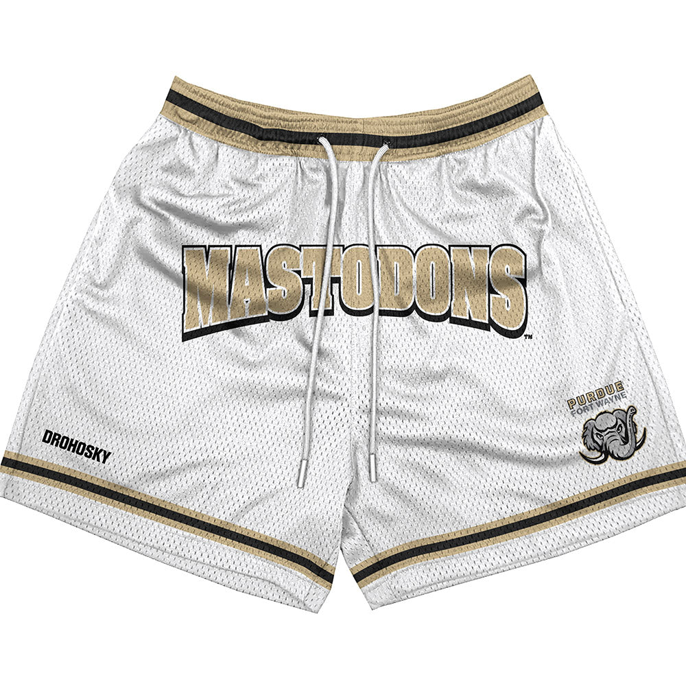 PFW - NCAA Men's Track & Field : Michael Drohosky - Shorts-0