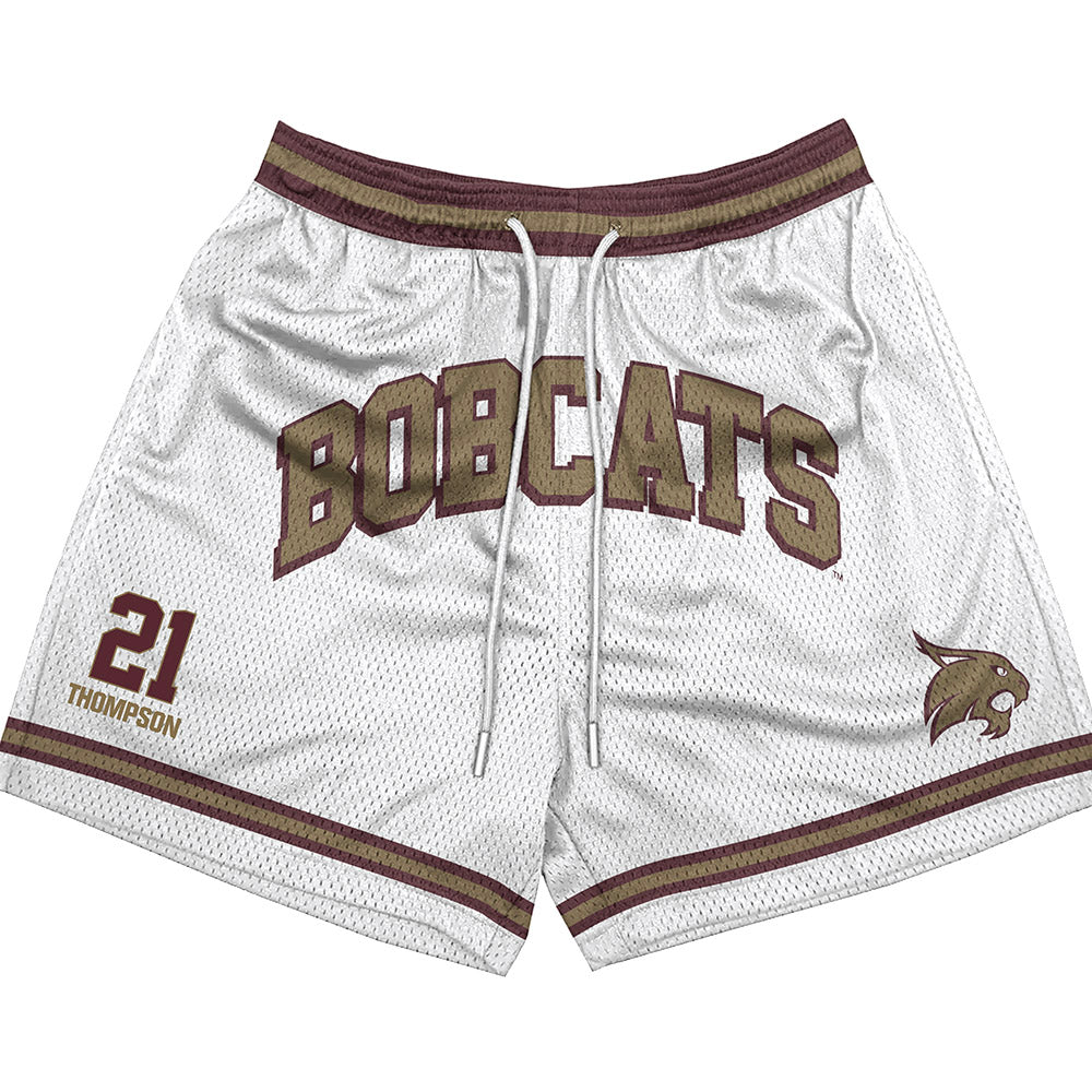 Texas State - NCAA Men's Basketball : Deke Thompson - Shorts-0