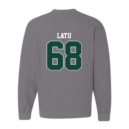 Portland State - NCAA Football : Semisi Latu - Classic Shersey Crewneck Sweatshirt-1