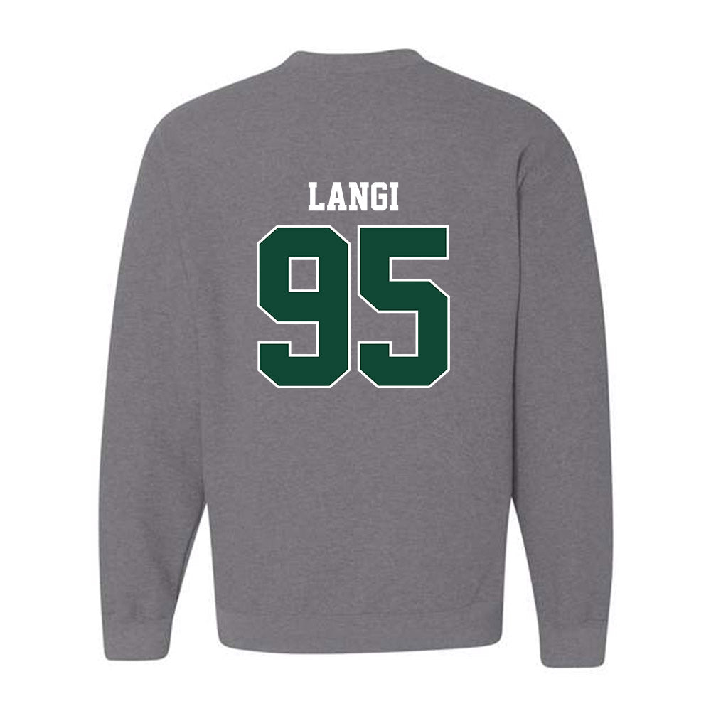 Portland State - NCAA Football : Siaosi Langi - Classic Shersey Crewneck Sweatshirt-1