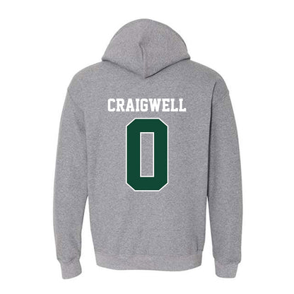 Portland State - NCAA Football : Justin Craigwell - Classic Shersey Hooded Sweatshirt-1