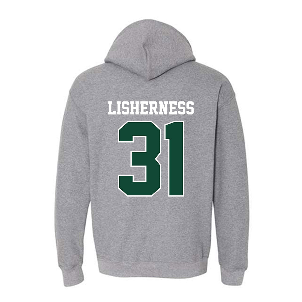 Portland State - NCAA Football : Logan Lisherness - Classic Shersey Hooded Sweatshirt-1