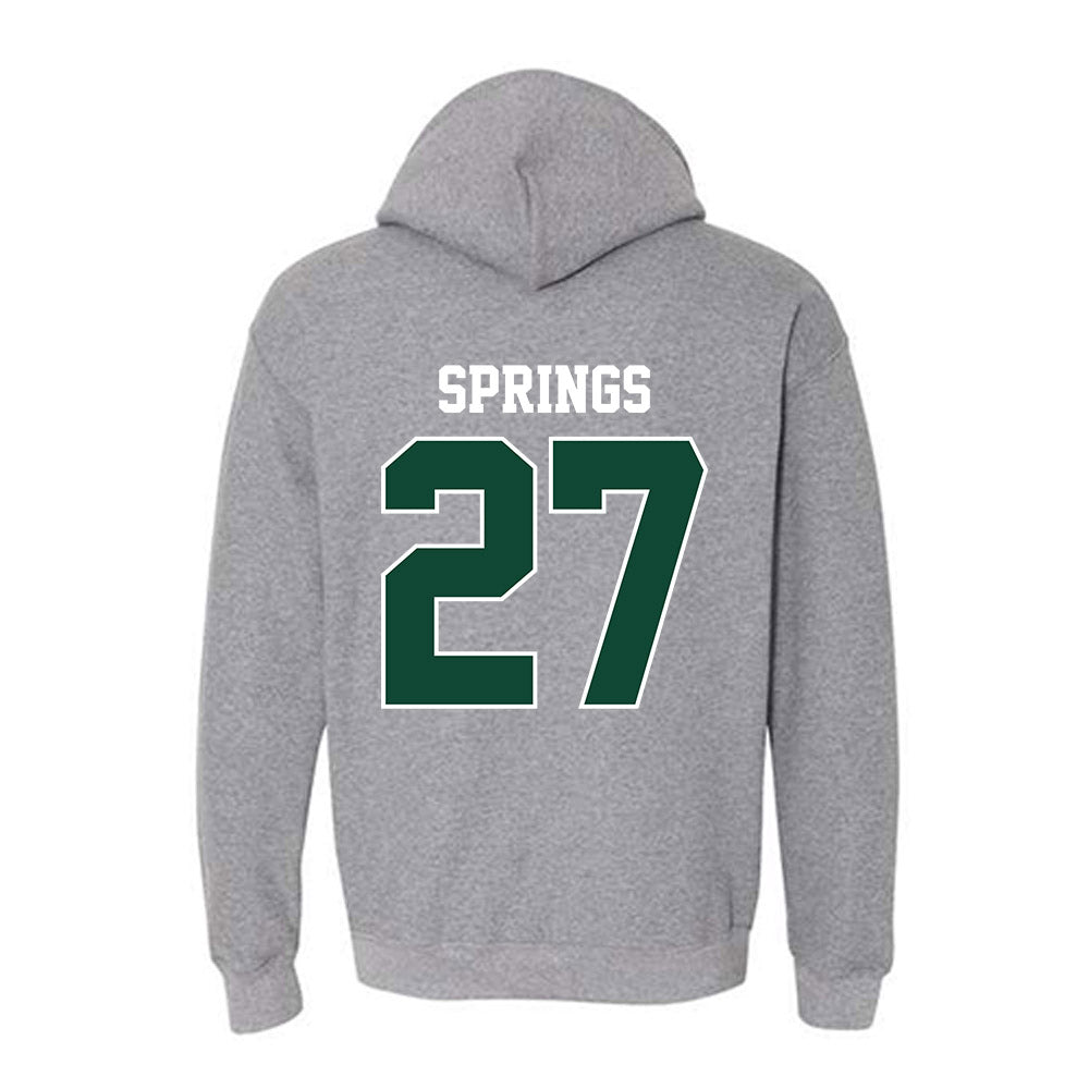 Portland State - NCAA Football : Quincy Springs - Classic Shersey Hooded Sweatshirt-1