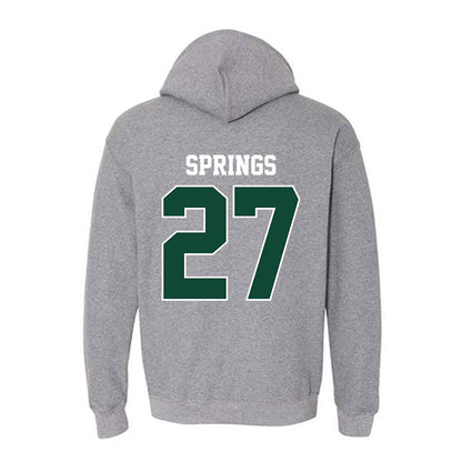 Portland State - NCAA Football : Quincy Springs - Classic Shersey Hooded Sweatshirt-1