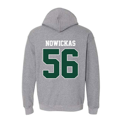Portland State - NCAA Football : Jaylun Nowickas - Classic Shersey Hooded Sweatshirt-1