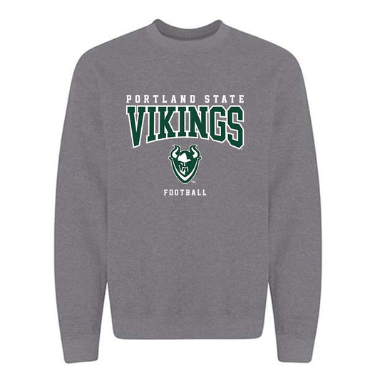 Portland State - NCAA Football : Cole Wilson - Classic Shersey Crewneck Sweatshirt-0