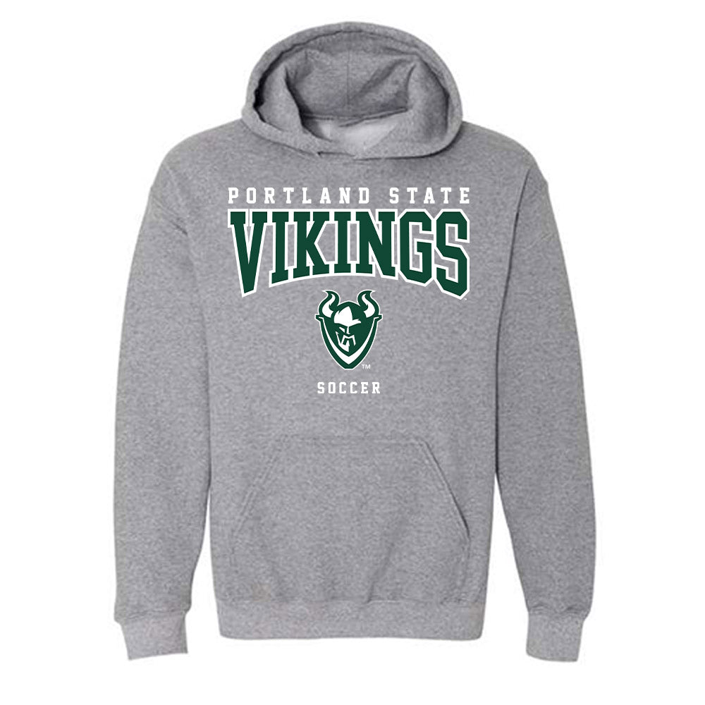 Portland State - NCAA Women's Soccer : Kiana Kenion - Classic Shersey Hooded Sweatshirt-0
