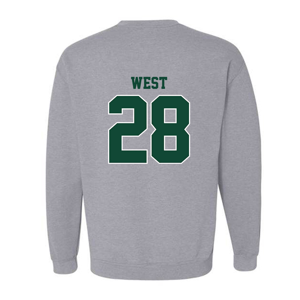 Portland State - NCAA Football : Dionte West - Classic Shersey Crewneck Sweatshirt-1