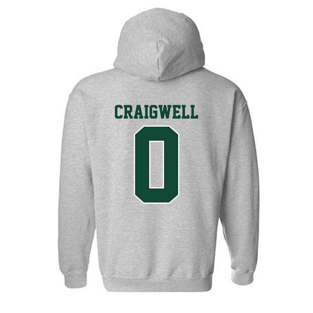 Portland State - NCAA Football : Justin Craigwell - Classic Shersey Hooded Sweatshirt-1