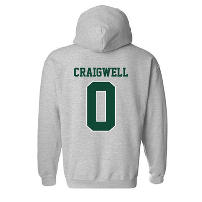 Portland State - NCAA Football : Justin Craigwell - Classic Shersey Hooded Sweatshirt-1