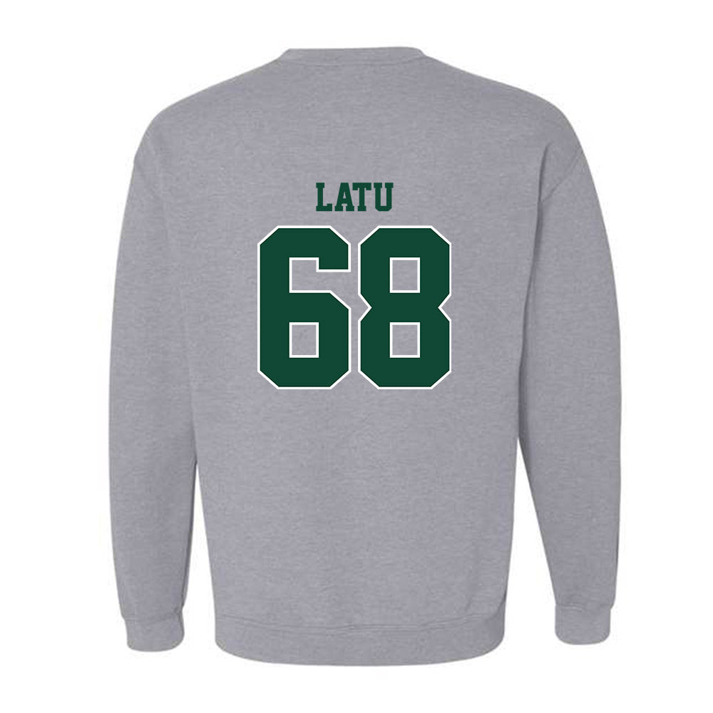 Portland State - NCAA Football : Semisi Latu - Classic Shersey Crewneck Sweatshirt-1