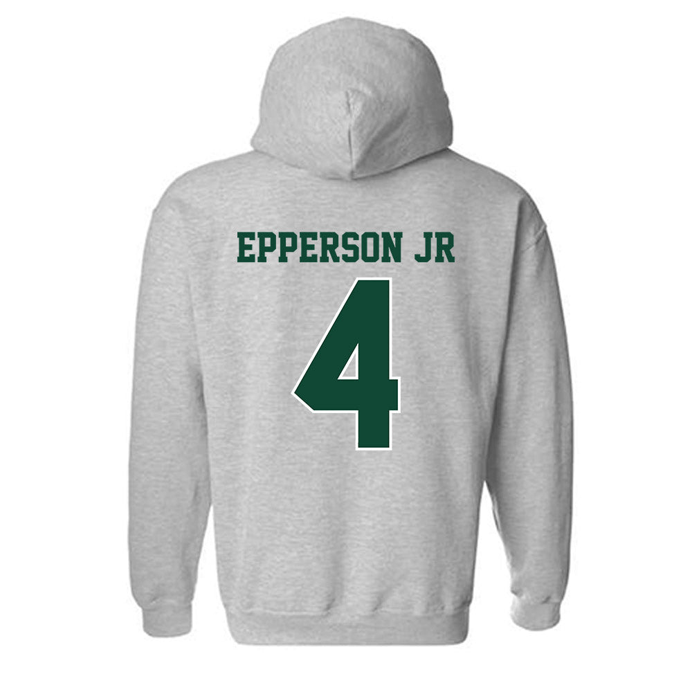 Portland State - NCAA Football : Jonathan Epperson Jr - Classic Shersey Hooded Sweatshirt-1