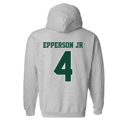 Portland State - NCAA Football : Jonathan Epperson Jr - Classic Shersey Hooded Sweatshirt-1