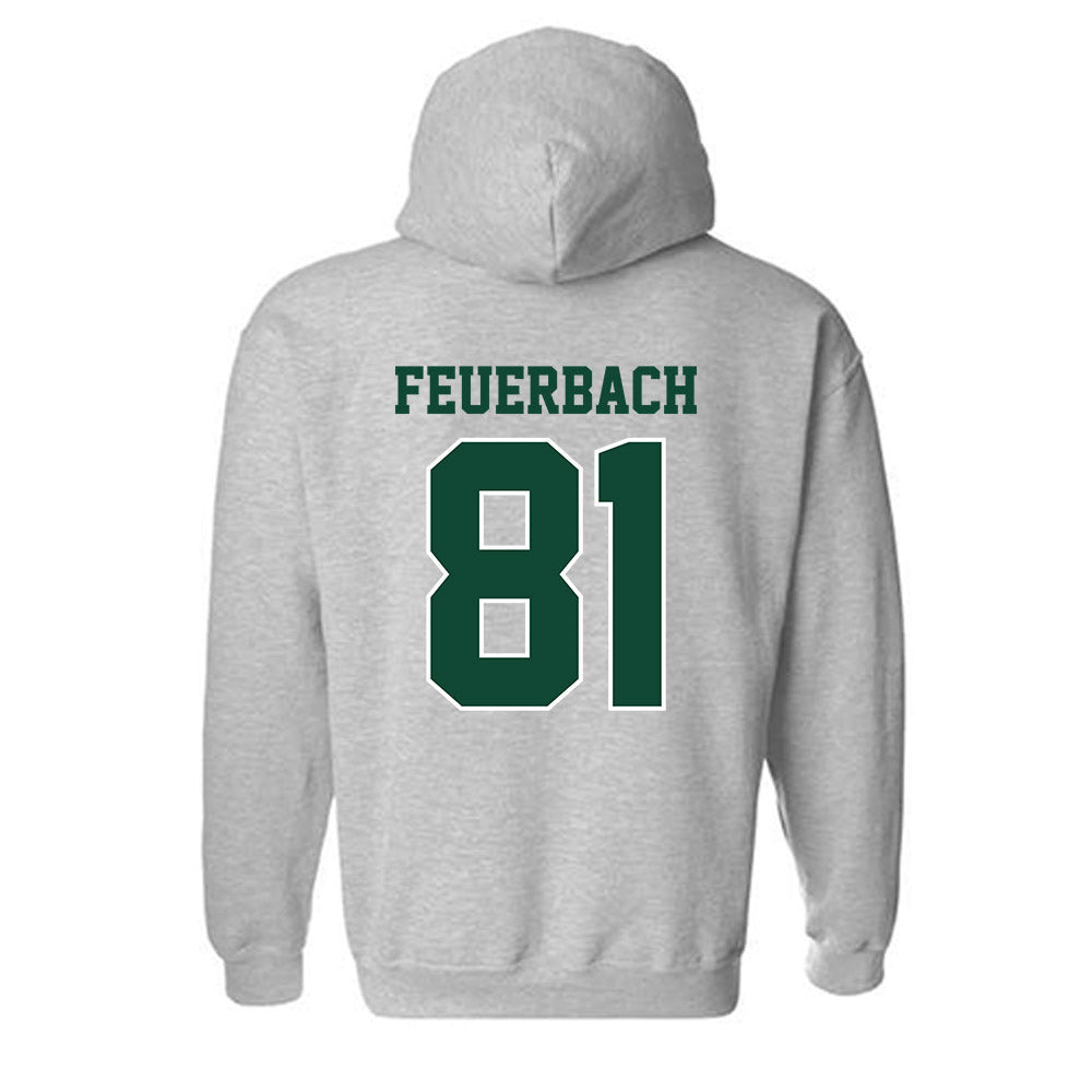 Portland State - NCAA Football : Josh Feuerbach - Classic Shersey Hooded Sweatshirt-1