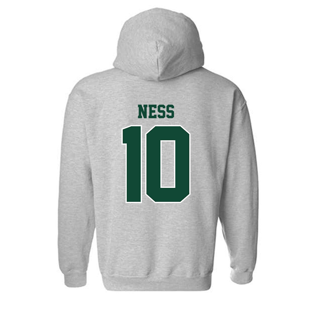 Portland State - NCAA Men's Basketball : Colt Ness - Classic Shersey Hooded Sweatshirt-1