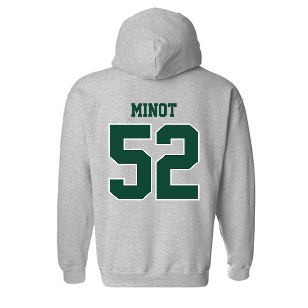 Portland State - NCAA Football : James Minot - Classic Shersey Hooded Sweatshirt-1