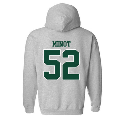Portland State - NCAA Football : James Minot - Classic Shersey Hooded Sweatshirt-1