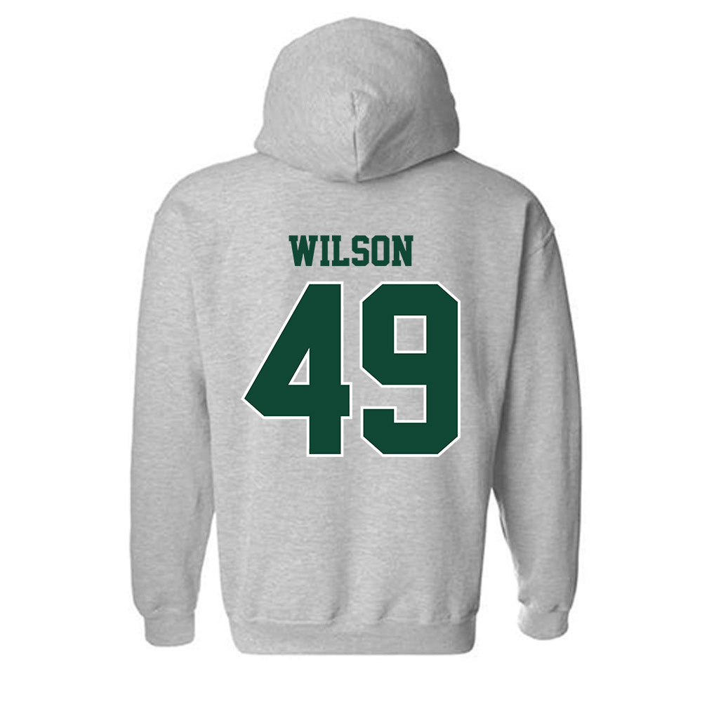 Portland State - NCAA Football : Cole Wilson - Classic Shersey Hooded Sweatshirt-1