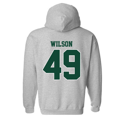 Portland State - NCAA Football : Cole Wilson - Classic Shersey Hooded Sweatshirt-1