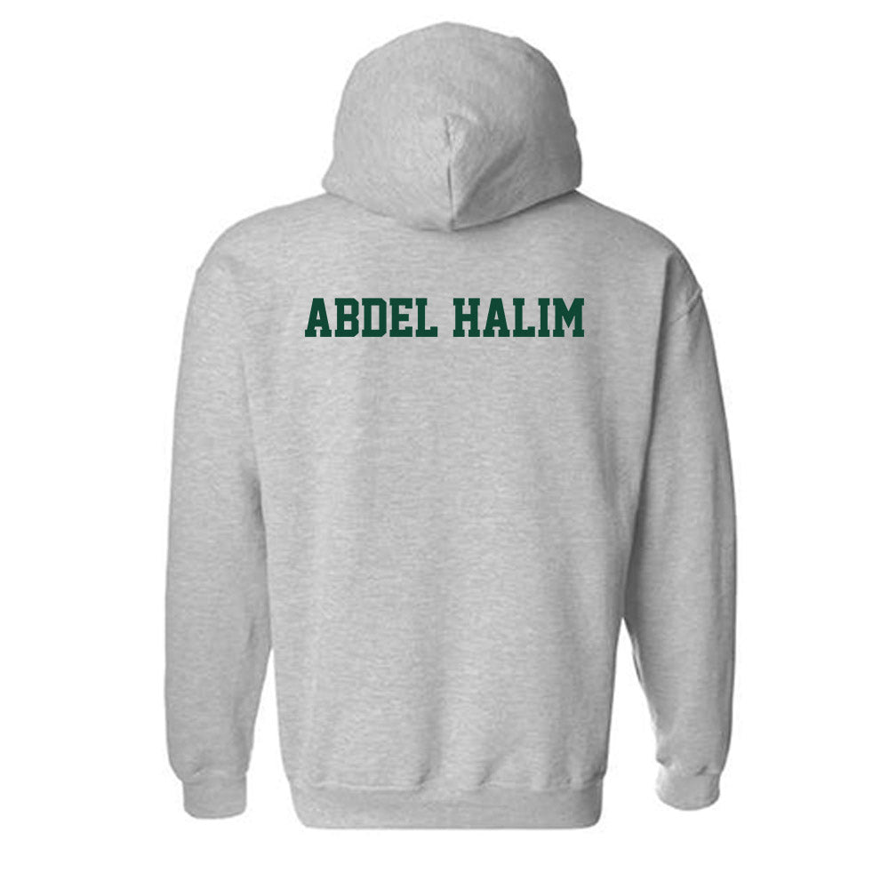 Portland State - NCAA Women's Track & Field : Norhan Abdel Halim - Classic Shersey Hooded Sweatshirt-1