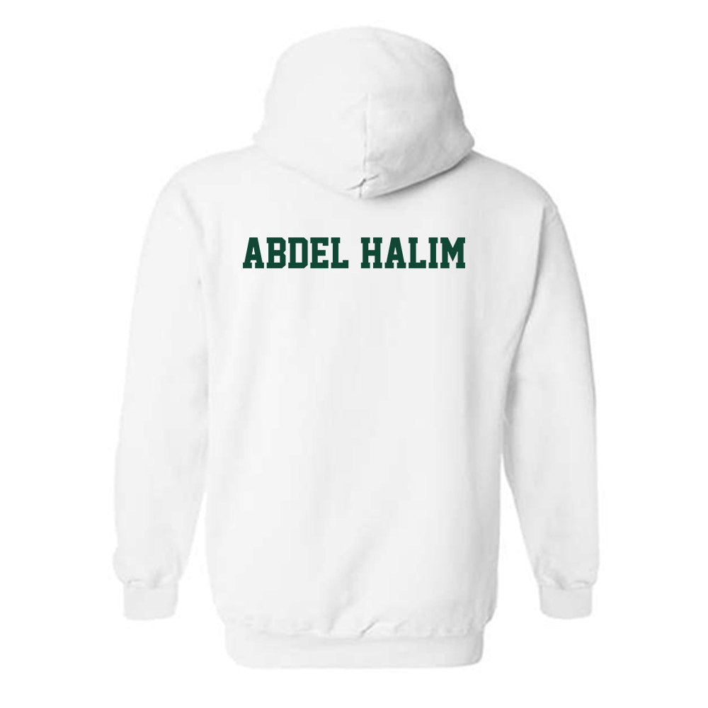 Portland State - NCAA Women's Track & Field : Norhan Abdel Halim - Classic Shersey Hooded Sweatshirt-1