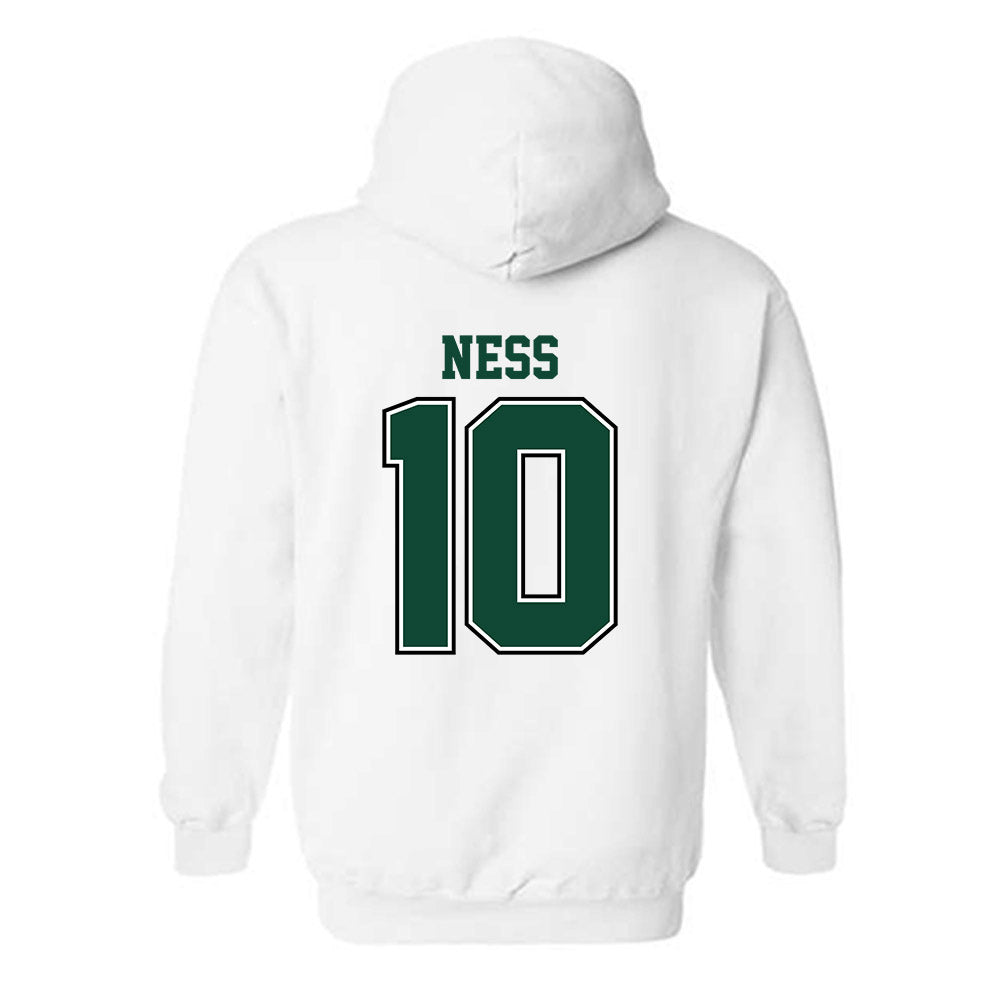 Portland State - NCAA Men's Basketball : Colt Ness - Classic Shersey Hooded Sweatshirt-1
