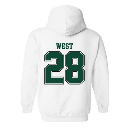 Portland State - NCAA Football : Dionte West - Classic Shersey Hooded Sweatshirt-1