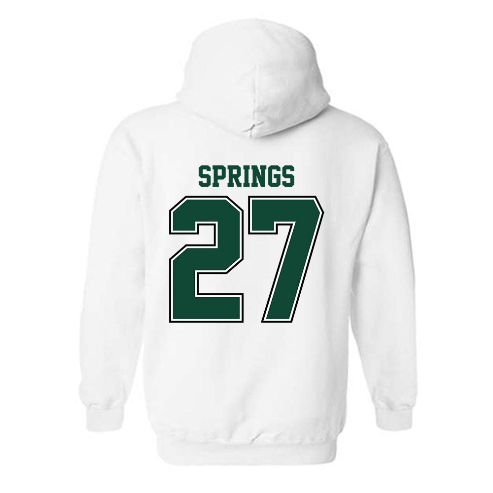 Portland State - NCAA Football : Quincy Springs - Classic Shersey Hooded Sweatshirt-1