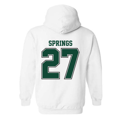Portland State - NCAA Football : Quincy Springs - Classic Shersey Hooded Sweatshirt-1