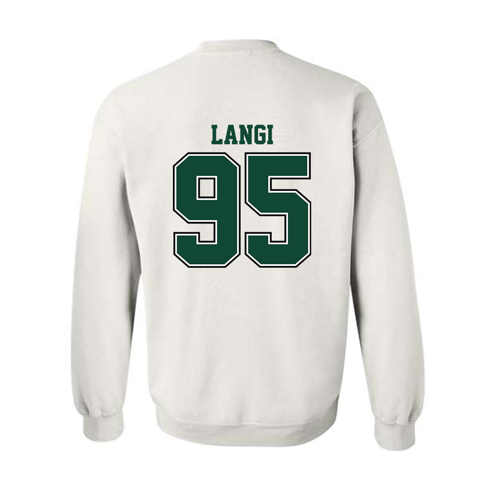 Portland State - NCAA Football : Siaosi Langi - Classic Shersey Crewneck Sweatshirt-1