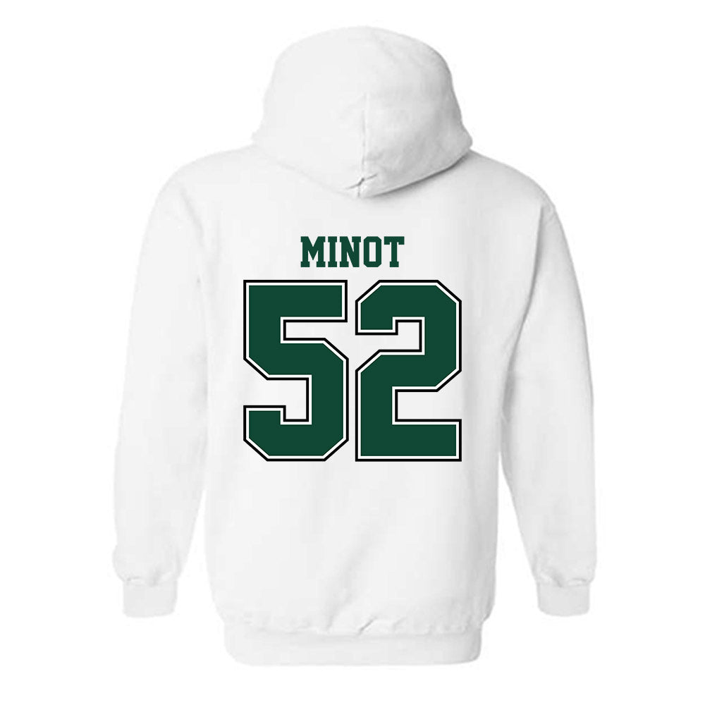 Portland State - NCAA Football : James Minot - Classic Shersey Hooded Sweatshirt-1