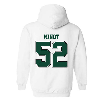 Portland State - NCAA Football : James Minot - Classic Shersey Hooded Sweatshirt-1
