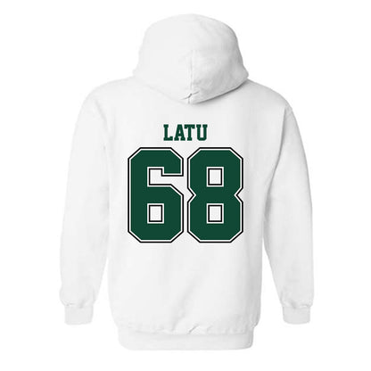 Portland State - NCAA Football : Semisi Latu - Classic Shersey Hooded Sweatshirt-1