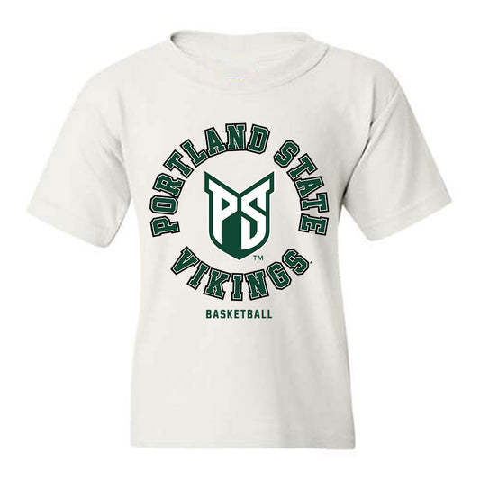 Portland State - NCAA Women's Basketball : Kyleigh Brown - Classic Shersey Youth T-Shirt-0