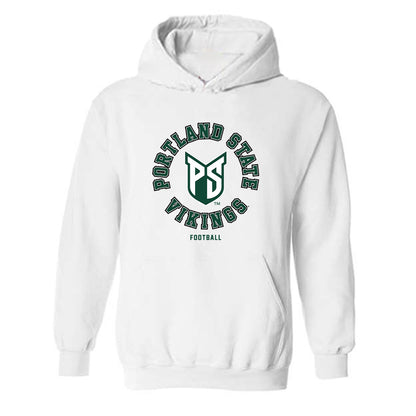 Portland State - NCAA Football : Cole Wilson - Classic Shersey Hooded Sweatshirt-0